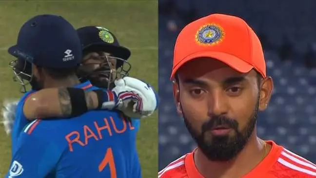 Team India batters KL Rahul and Virat Kohli