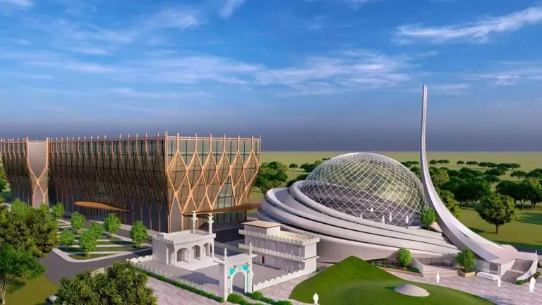 Muslim Body Reveals Name And Inauguration Date of Mosque To Be Built in Ayodhya Blueprint of the Ayodhya mosque released by Indo-Islamic Cultural Foundation