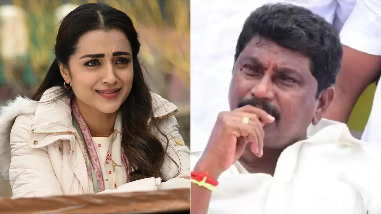 After Trisha Threatens Legal Action, Former AIADMK Member AV Raju Apologises For Derogatory Remarks Trisha, AV Raju