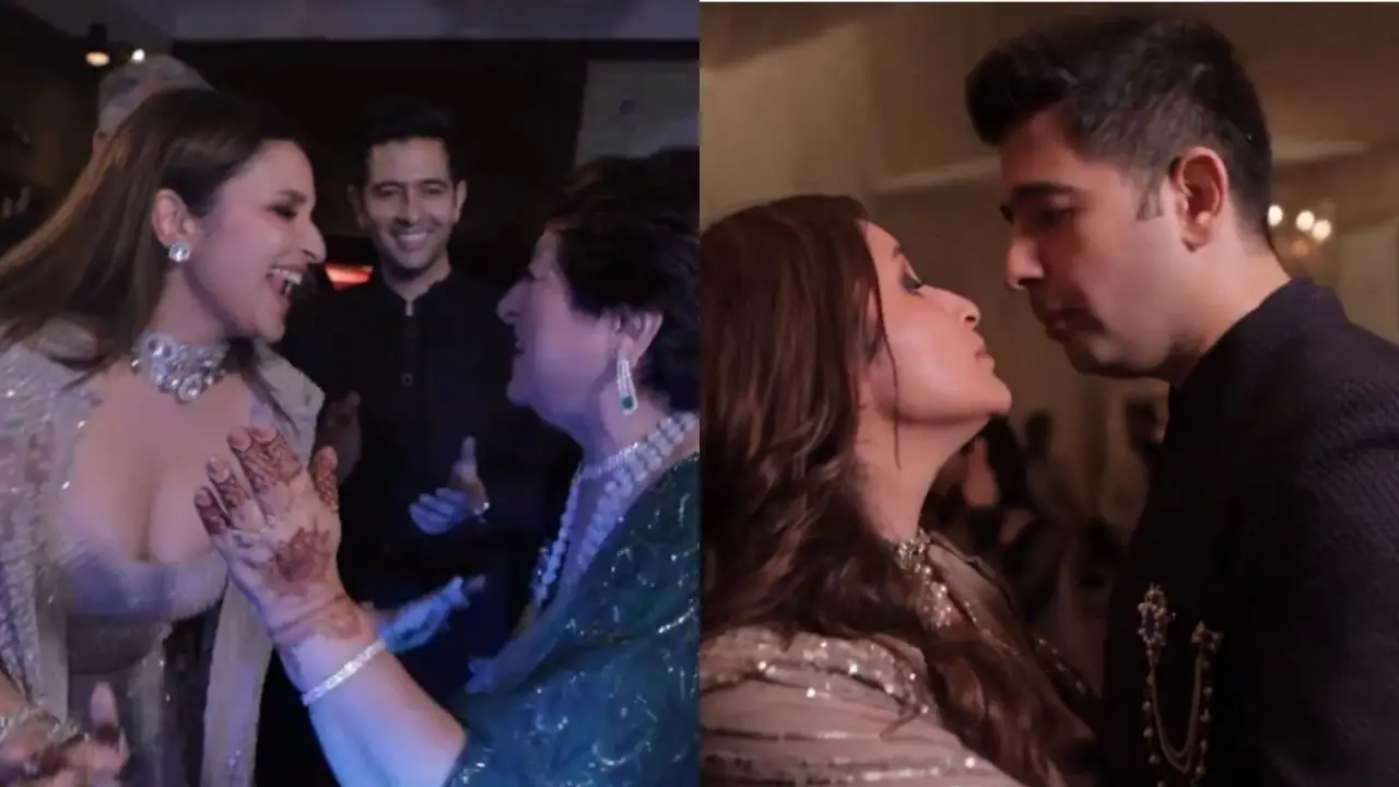 Parineeti Chopra-Raghav Chadha dance together, have fun with family in unseen pre-wedding video Parineeti Chopra