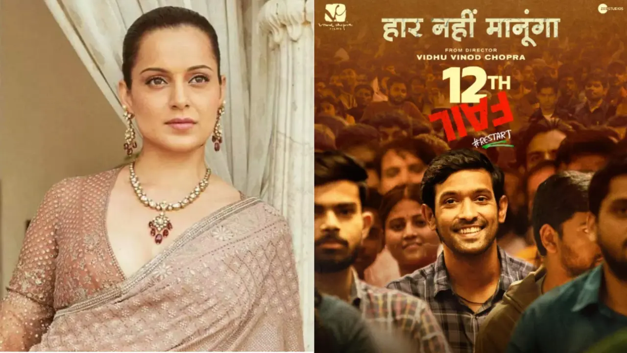 12th Fail: Kangana Ranaut praises Vikrant Massey years after calling him cockroach Kangana Ranaut