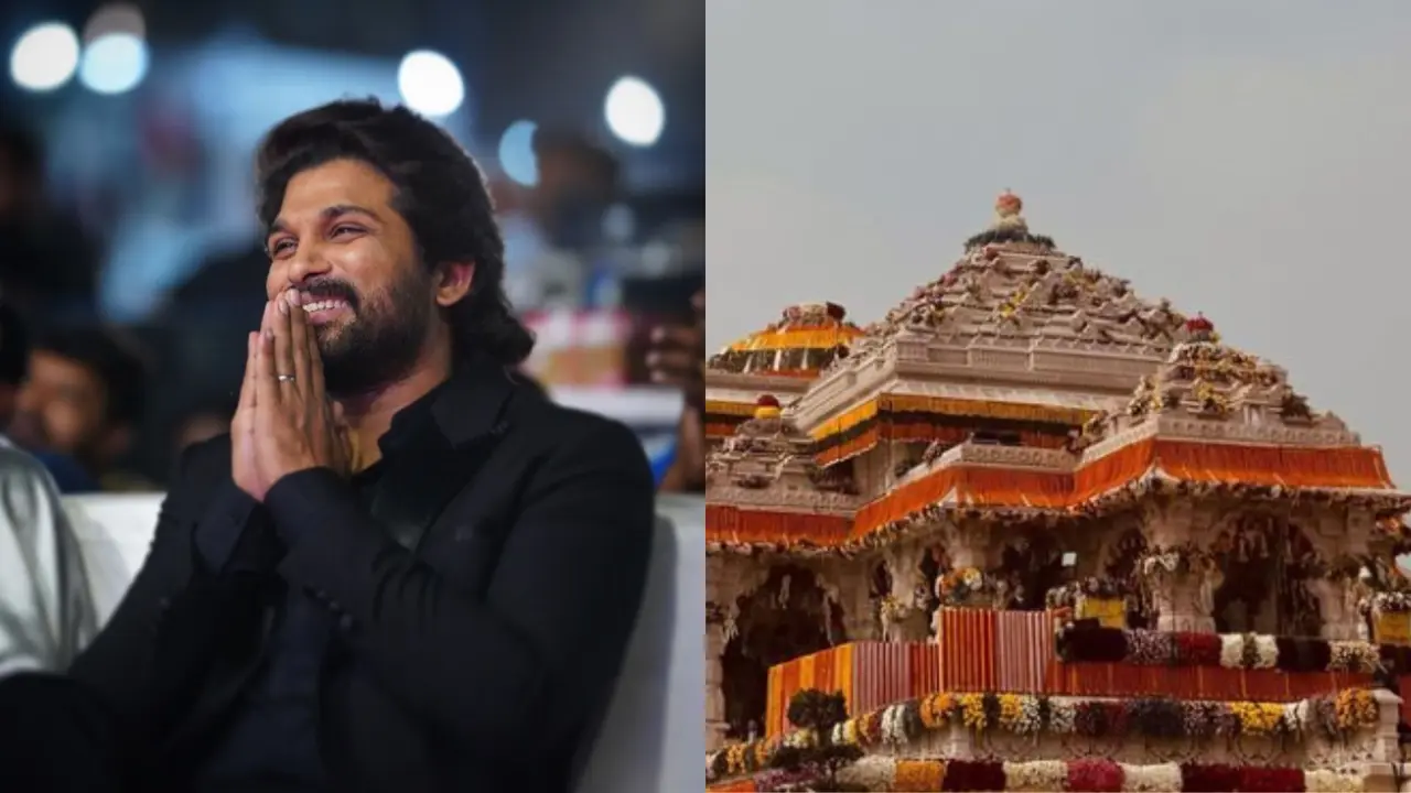 Allu Arjun, Ram Mandir