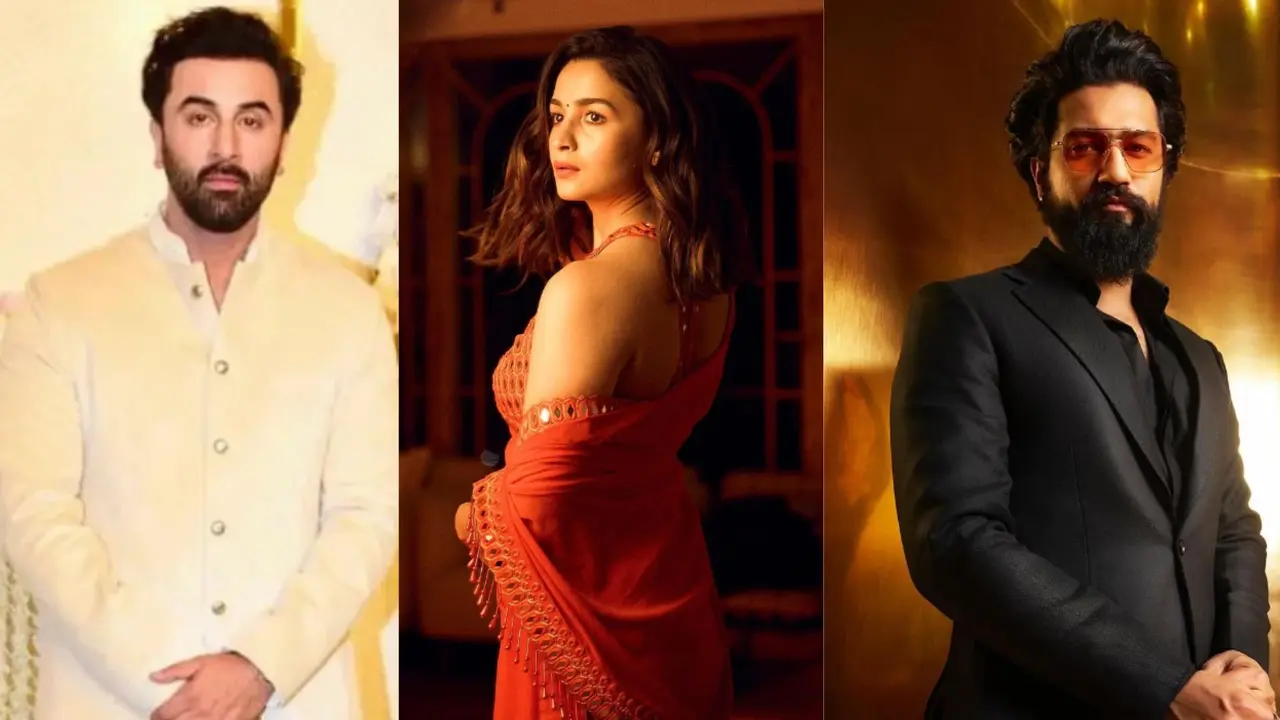 Alia Bhatt, Ranbir Kapoor, Vicky Kaushal