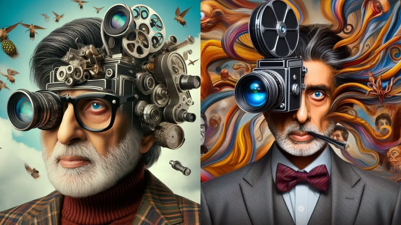 Amitabh Bachchan Posts AI Version Of Himself To Celebrate 55 Years In 'Wondrous' Hindi Cinema Amitabh Bachchan