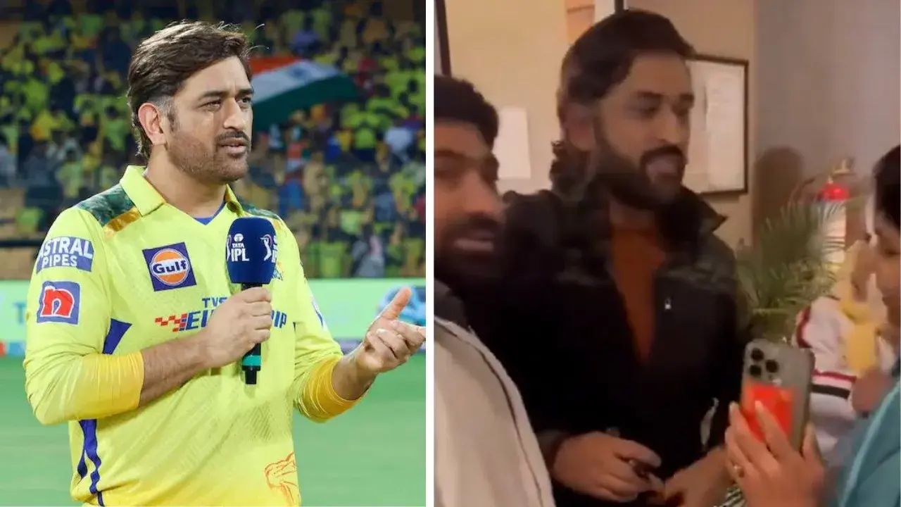 'Haath main nahi dete': MS Dhoni graciously refuses to give a fan an autograph on his hand- WATCH MS Dhoni