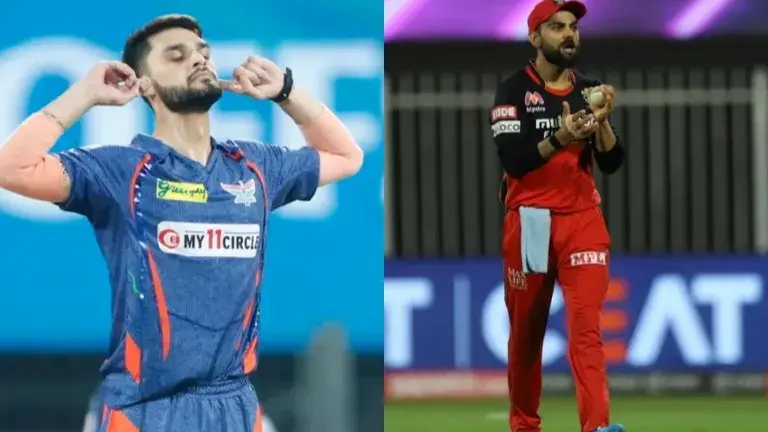 Virat Kohli & Naveen-ul-Haq