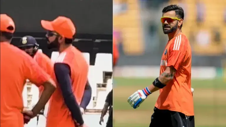 Virat Kohli involved in intense chat with head coach Rahul Dravid ahead of SA Test challenge Virat Kohli with Rahul Dravid