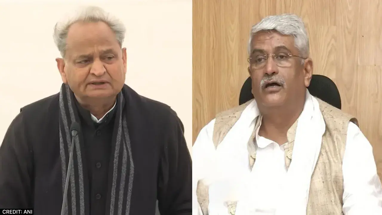 ‘Why is he being a coward?’: Gehlot asks Shekhawat for approaching court in Sanjivani scam case ‘Why is he being a coward?’: Gehlot asks Shekhawat for approaching court in Sanjivani scam case