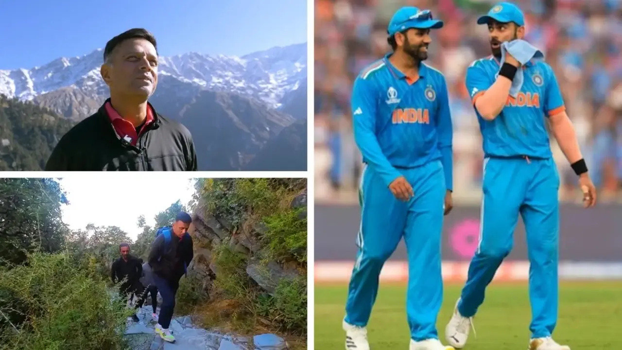WATCH | Rahul Dravid takes support staff on Triund 'Trek', reveals why Rohit and Virat did not come Rahul Dravid takes staff on Triund Trek