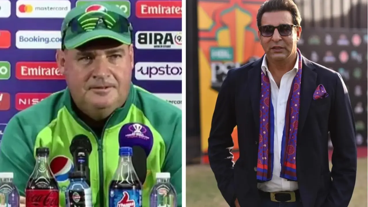 'Somebody has to break that news to Mickey Arthur': Akram tears into PAK coach for constant excuses Wasim Akram and Mickey Arthur