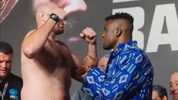 Tyson Fury vs Francis Ngannou prize money: How much are they earning from massive boxing match? Tyson Fury & Francis Ngannou face off ahead of the match