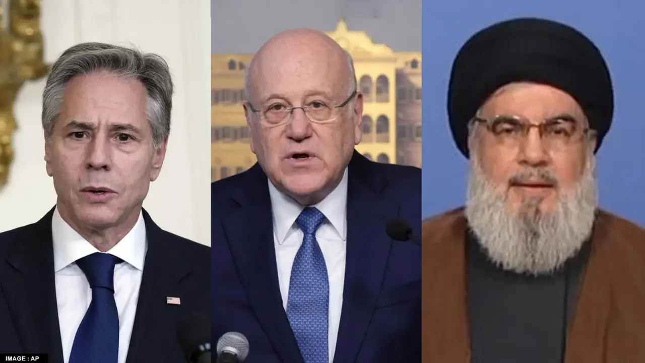 Blinken shares 'deep concern' about Lebanon-Israel border tension in meeting with Mikati Israel