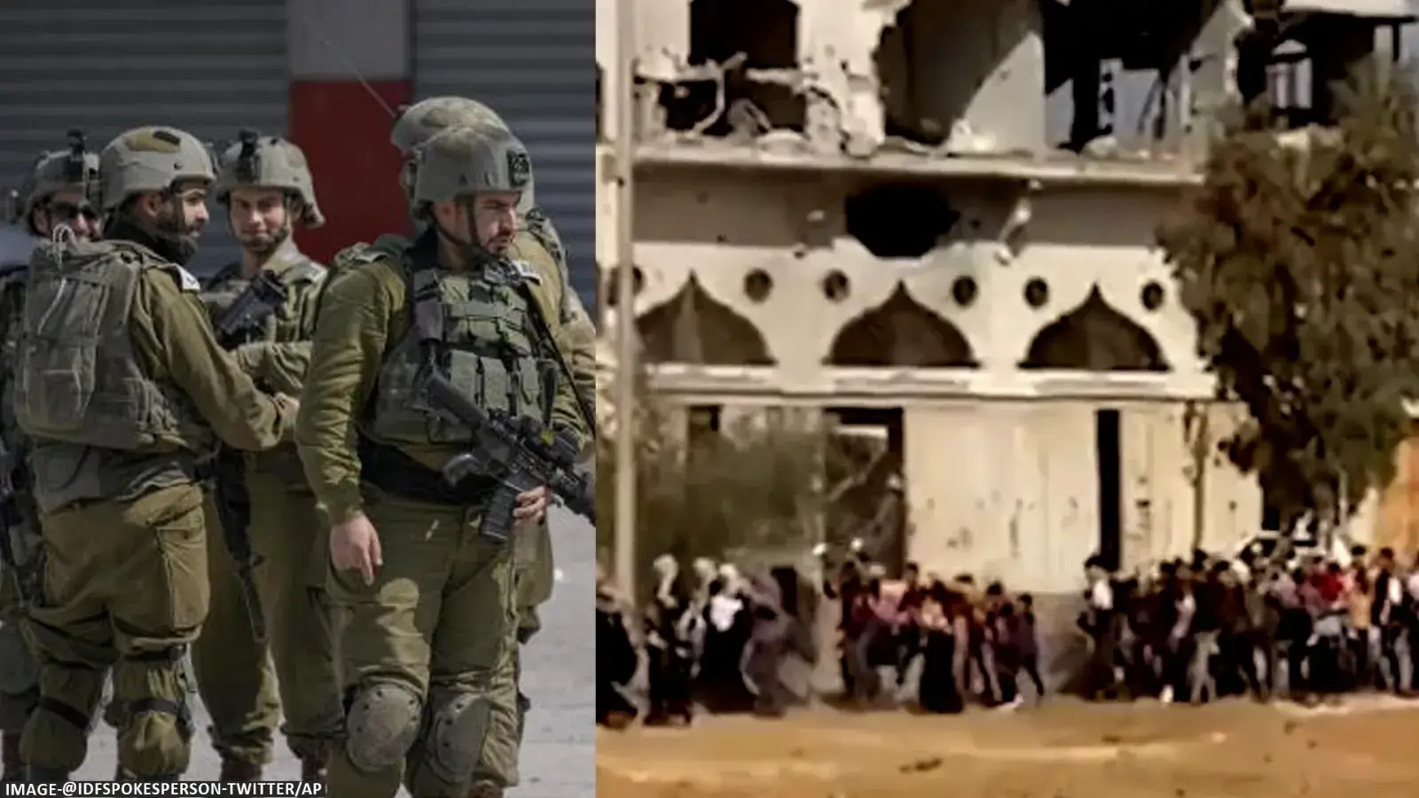 IDF publishes footage of Gaza civilians using humanitarian corridor to ...