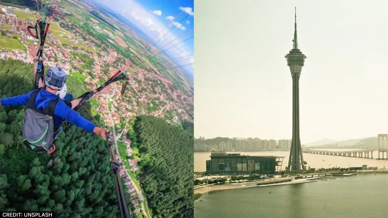 Tourist dies after plunging 764ft from world's highest bungee jump in China China