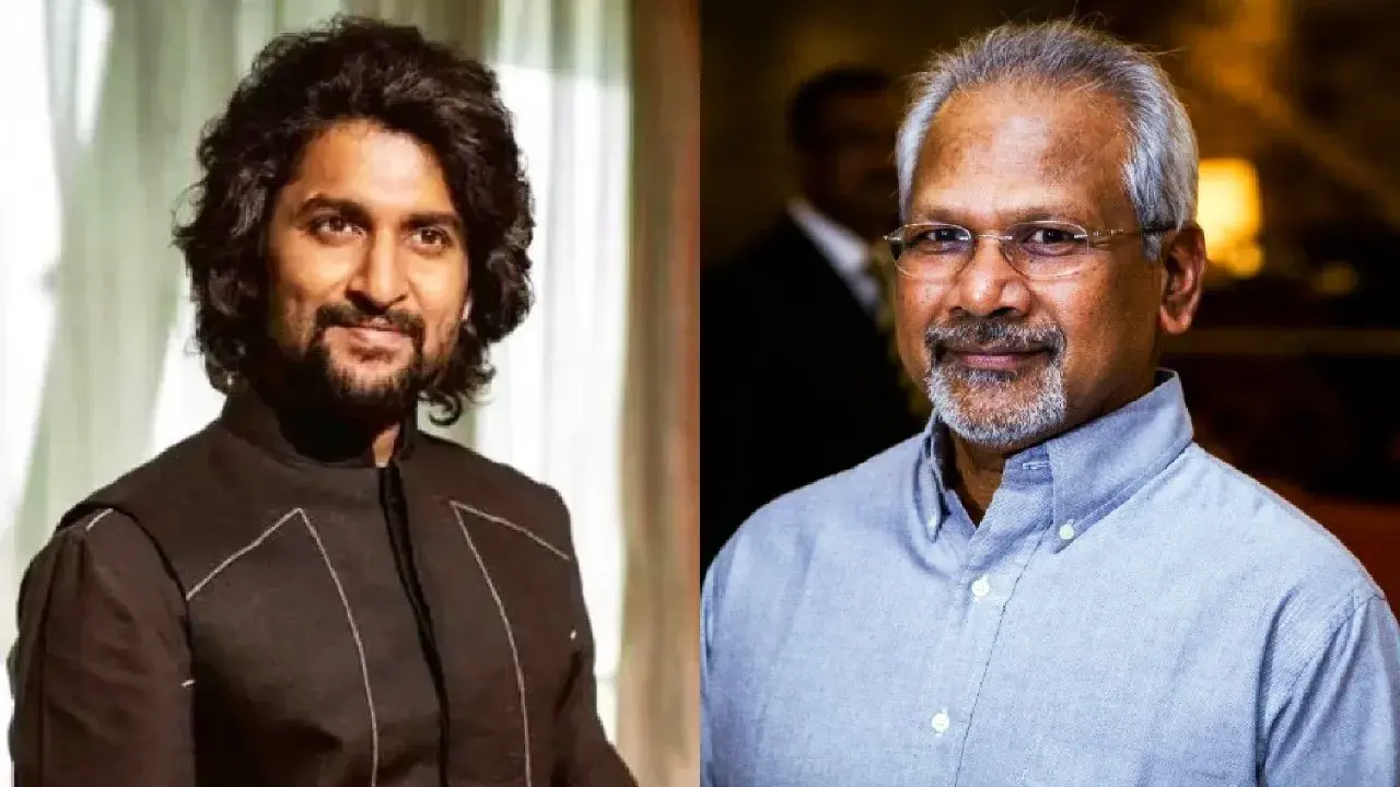 Hi Nanna actor Nani explains how filmmaker Mani Ratnam helped him shape his career Nani and Mani Ratnam