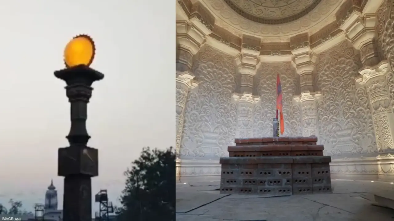 All you need to know about ‘Surya Stambh’ installed in Ayodhya ahead of Ram Mandir inauguration Ram Mandir Ayodhya