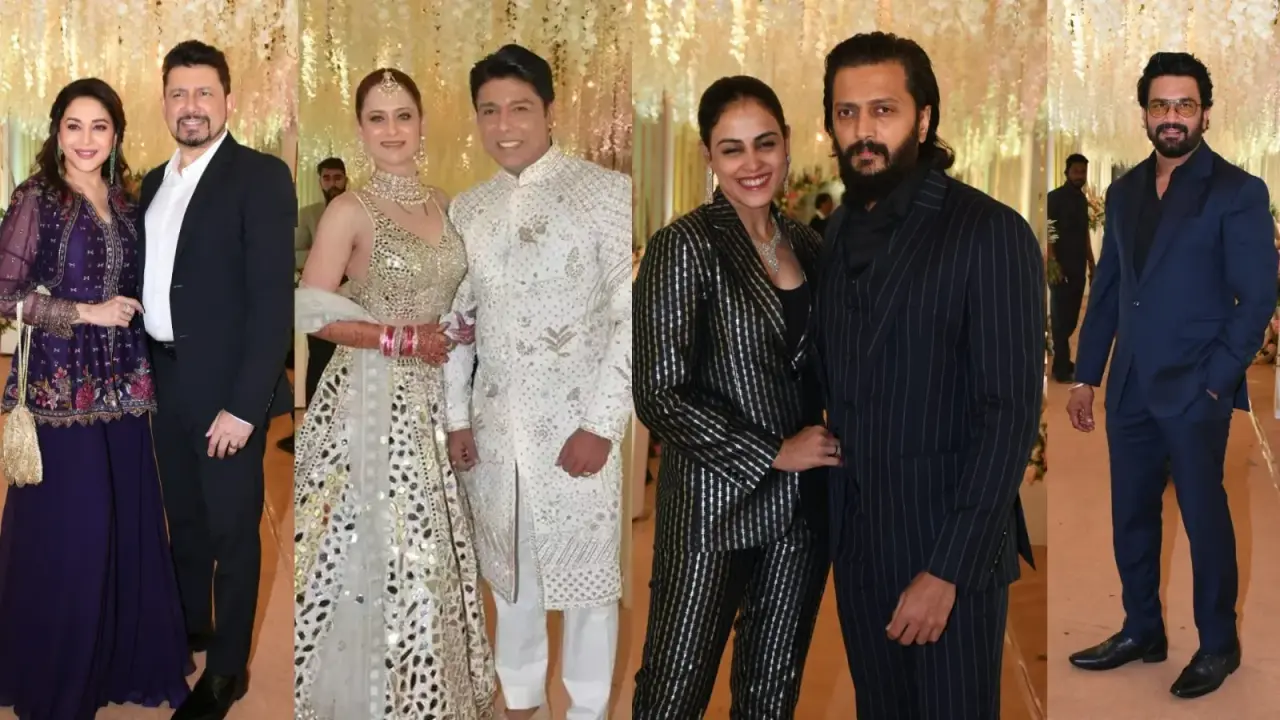 Director Indra Kumar's daughter Shweta Kumar marries music composer Darshan Rathod, celebs attend Indra Kumar's daughter wedding