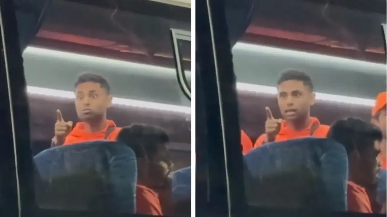 WATCH: Suryakumar loses his calm, angrily warns Arshdeep in team bus; netizens try to decode reason Suryakumar Yadav loses cool at Arshdeep Singh