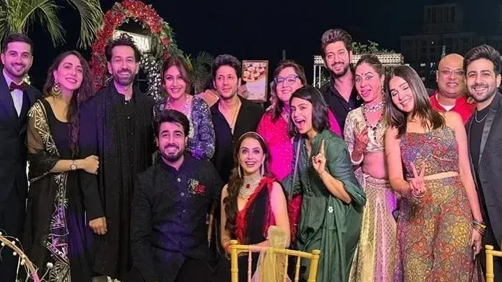 Shrenu-Akshay reception: Ishqbaaz gang Nakuul, Surbhi, Kunal and others reunite; photos go viral Ishqbaaz