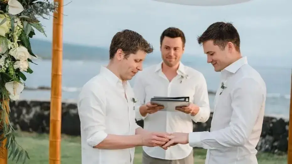 Sam Altman marries long-time partner Oliver Mulherin in Hawaii: Reports ...