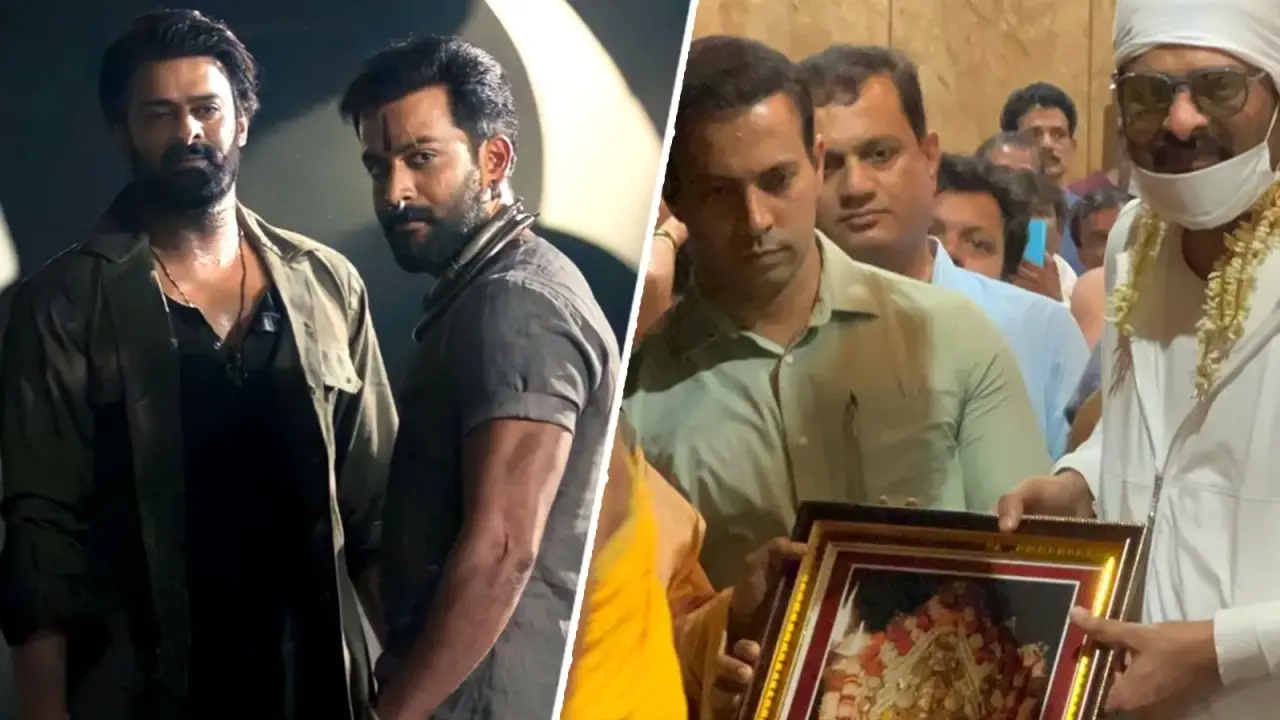 Prabhas temple visit image