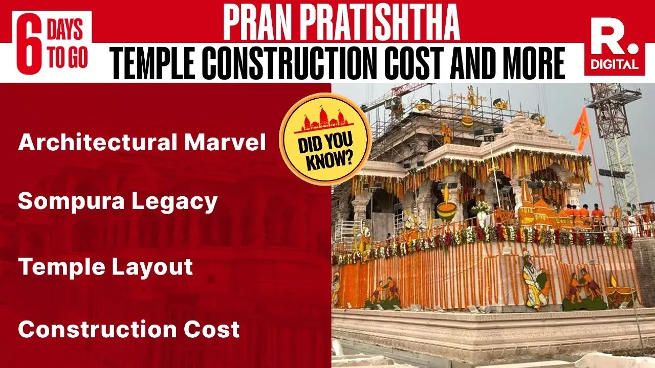 Ram Mandir Interesting Facts: Brief Overview of Temple Construction Cost and More Brief Overview of Temple Construction, Cost and More