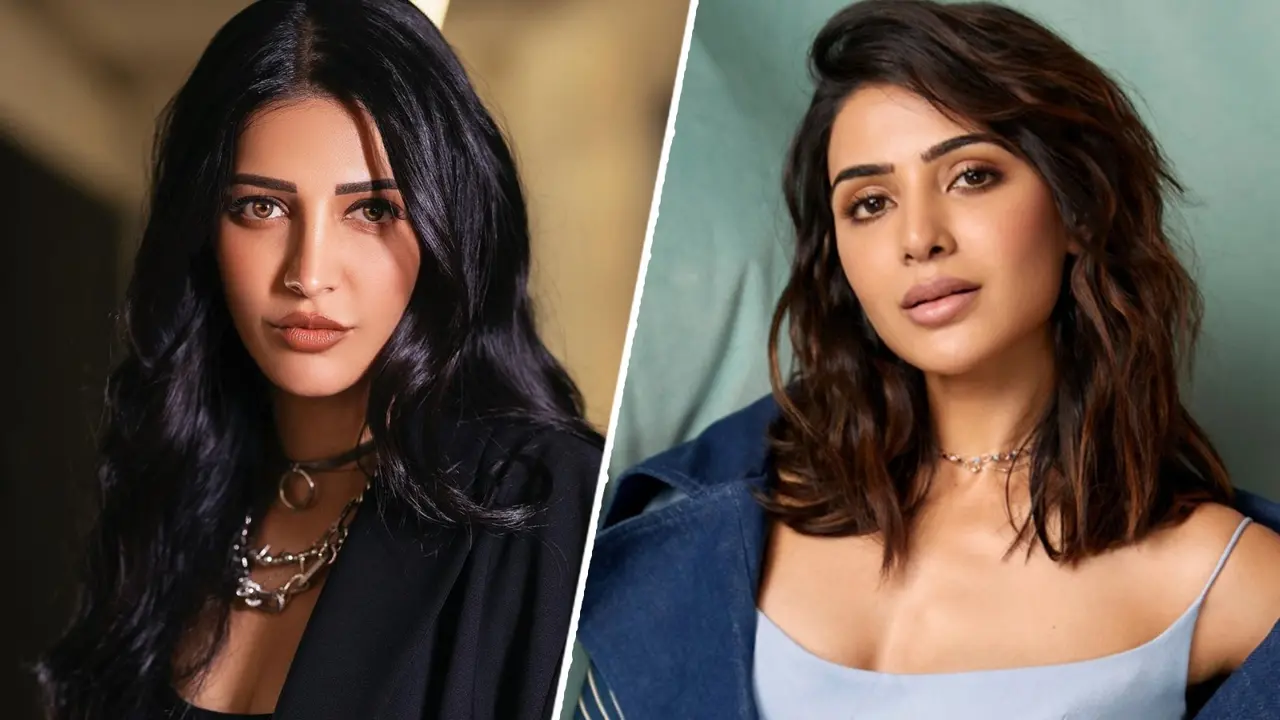 Shruti Haasan Replaces Samantha Ruth Prabhu In Indo-British Detective Drama - Chennai Story Shruti Haasan, Samantha Ruth Prabhu