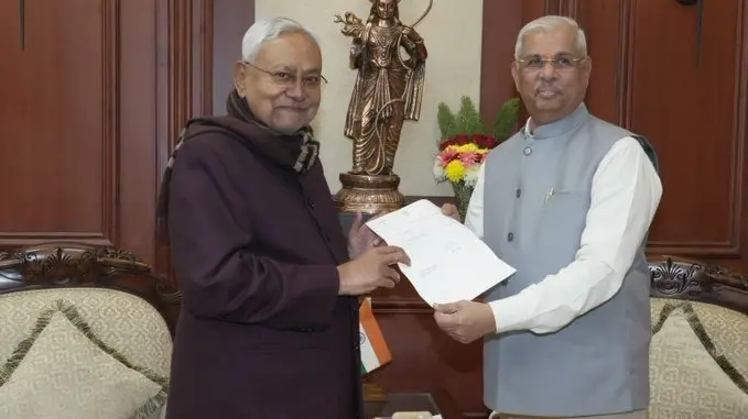 Nitish Kumar's resigned as Bihar CM