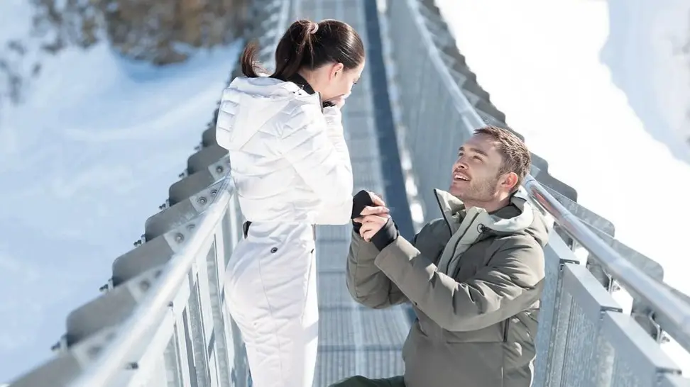 Hell Yes! Amy Jackson Elated As Gossip Girl Star Ed Westwick Goes Down On One Knee To Propose Amy Jackson