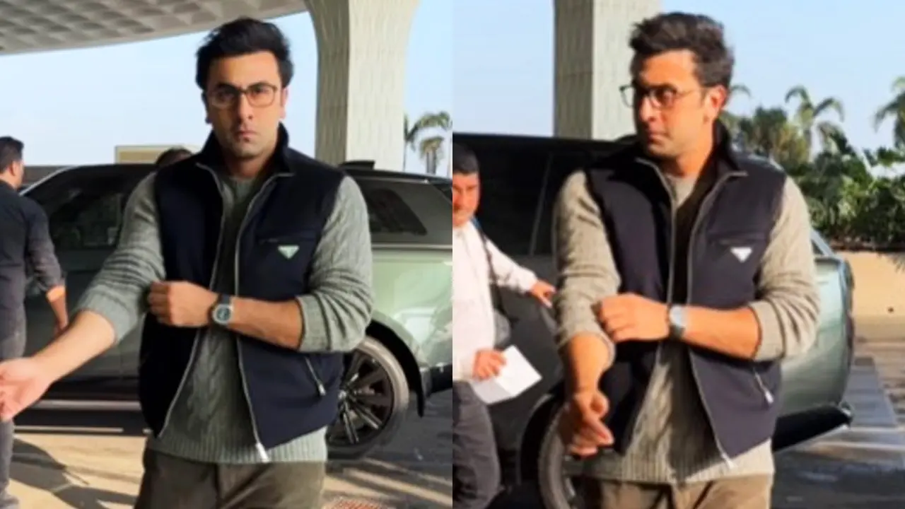 Ranbir Kapoor Sports New Look, Fans Speculate If He Is Prepping For Ramayan Or Love And War Ranbir Kapoor's new look