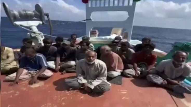 Rescued Pakistani-Iranian Sailors Chant 'Indian Navy Zindabad', Narrate How  Pirates Dumped Weapons-