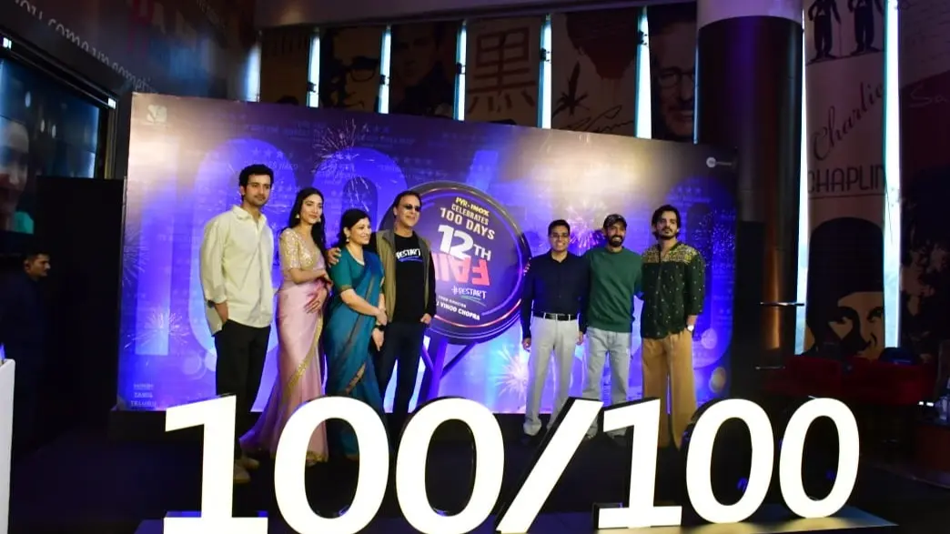 12th Fail Completes 100 Days In Theatres, Vikrant Massey Celebrates Success With Real Manoj Kumar 12th fail