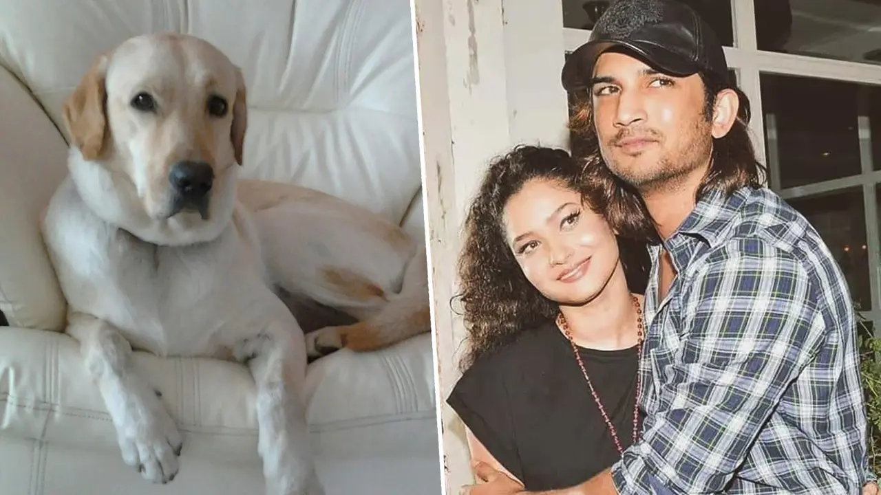 Ankita Lokhande Grieves The Death Of Her Pet Dog Scotch, Gifted By Sushant Singh Rajput Ankita Lokhande
