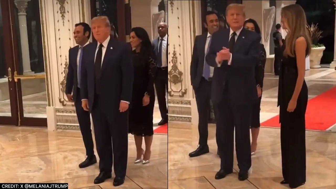 Trump, Melania Attend Event with Vivek Ramaswamy, Fuel Speculations He Could Be A Running Mate Vivek Ramaswamy Trump 2024 GOP election
