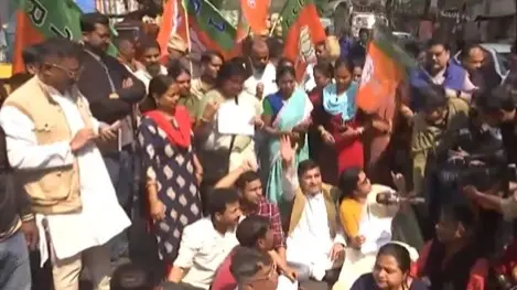 BJP Mahila Morcha Sandeshkhali