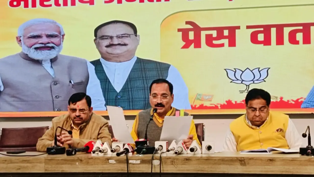 BJP Exposes Scam in Delhi Jal Board, Demands Discussion of CAG Report