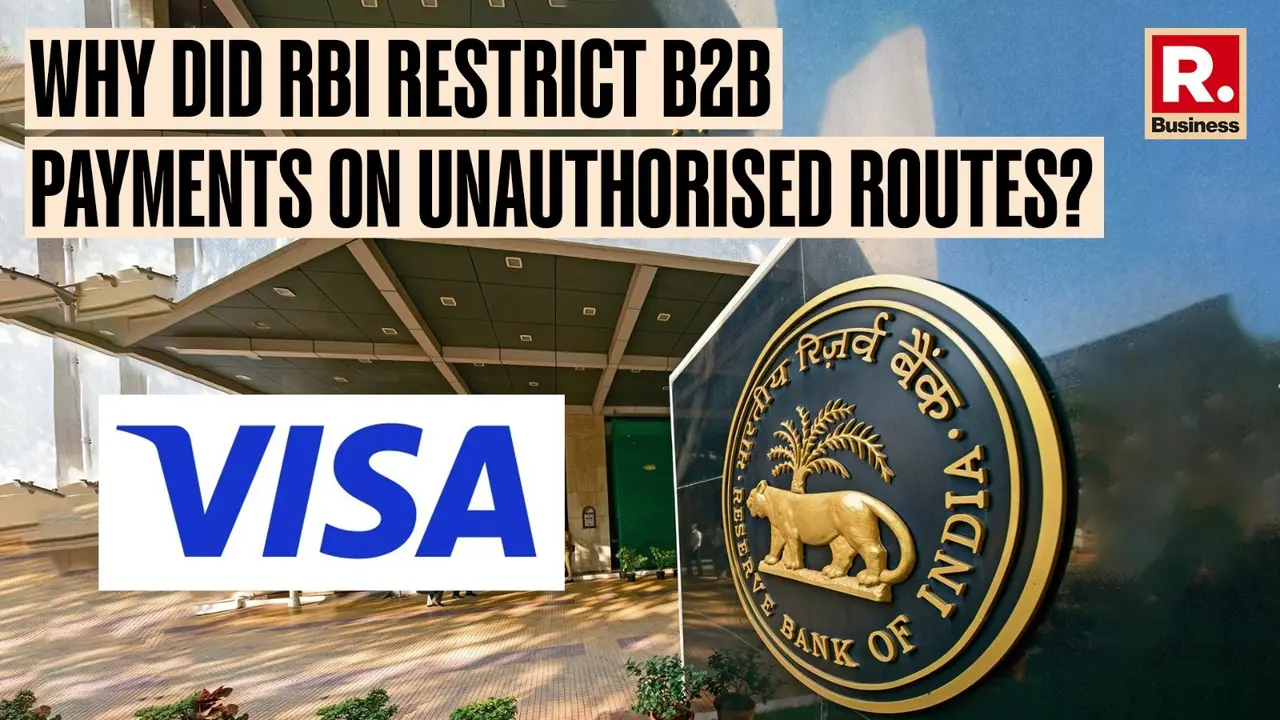 Are RBI's restrictions on B2B credit card payments via unverified routes permanent? RBI and Visa