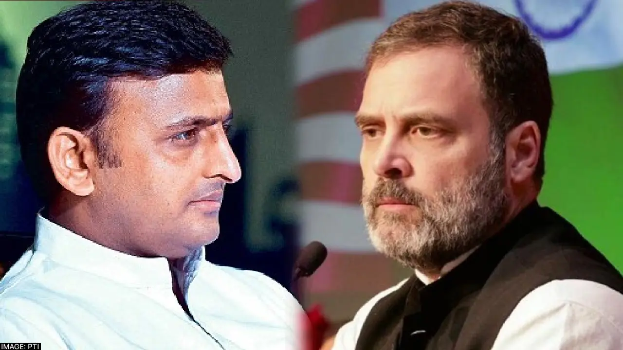 Akhilesh Yadav and rahul gandhi