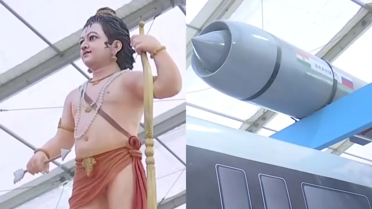 UP की गणतंत्र दिवस झांकी ने ‘पीपुल्स चॉइस अवॉर्ड’ में पहला स्थान किया हासिल Uttar Pradesh's Republic Day tableau to highlight Ram Lalla, BrahMos, and Meerut Rapid Rail Transit System.