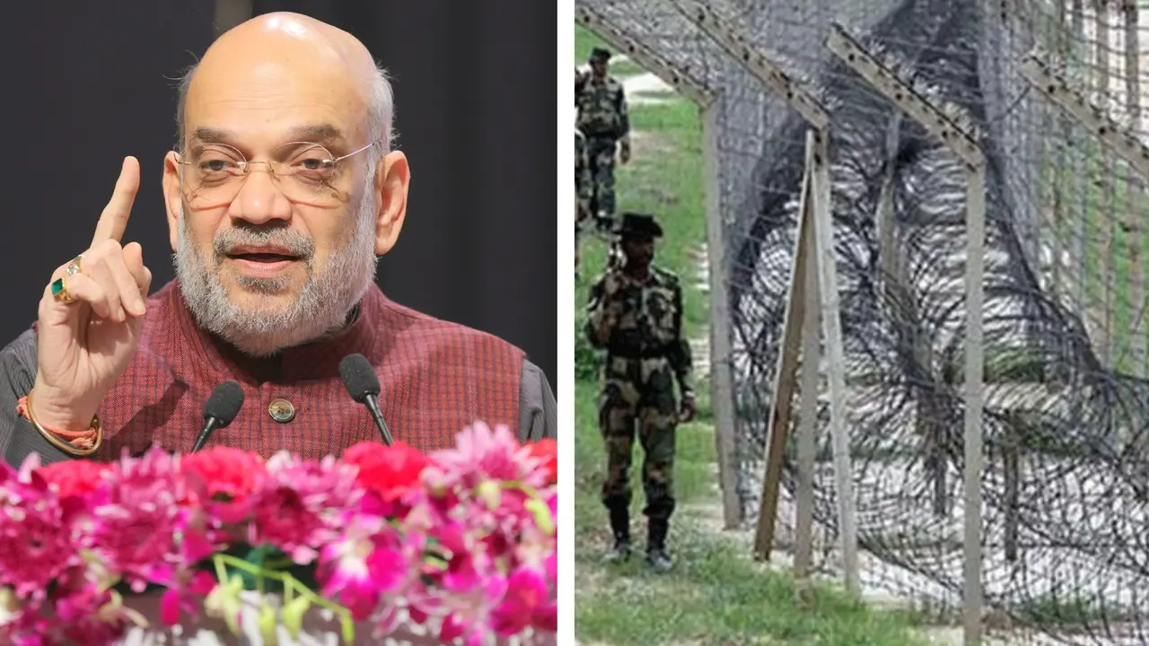 India to Fence Entire 1643-Kilometre Indo-Myanmar Border: Amit Shah India to construct a fence along the entire 1643-kilometre-long Indo-Myanmar border