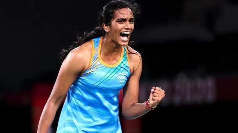 Olympic medalist PV Sindhu receives Padma Bhushan, India's 3rd highest civilian award PV Sindhu, Padma Bhushan, Tokyo Olympics, PV Sindhu silver, PV Sindhu stats, PV Sindhu receives Padma Bhushan, India's fourth highest civilian award