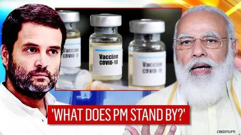 'What does PM stand by?': Rahul Gandhi questions govt's stand on COVID-19 vaccine COVID-19 vaccine