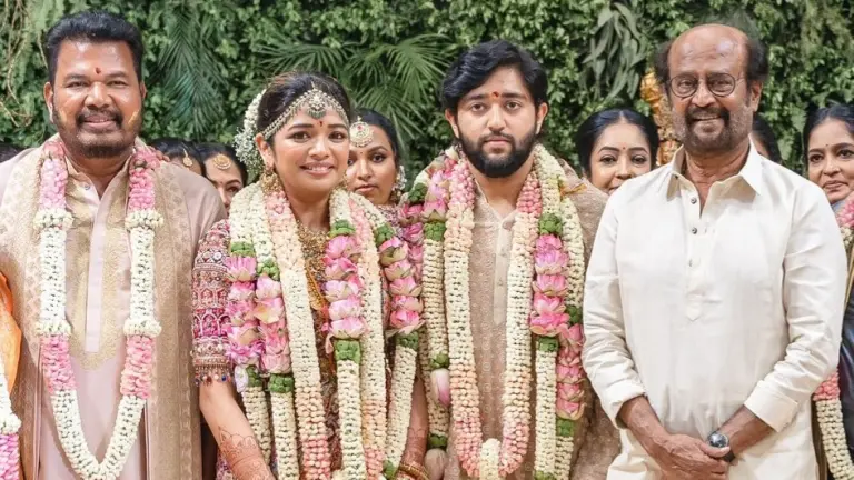 Rajinikanth, Kamal Haasan, Chiyaan Vikram Attend S Shankar's Daughter's Nuptials Aishwarya Shankar-Tarun Karthikeyan's wedding