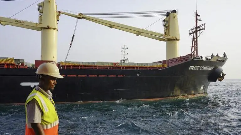 First Ukraine grain ship for Horn of Africa reaches Djibouti Ship