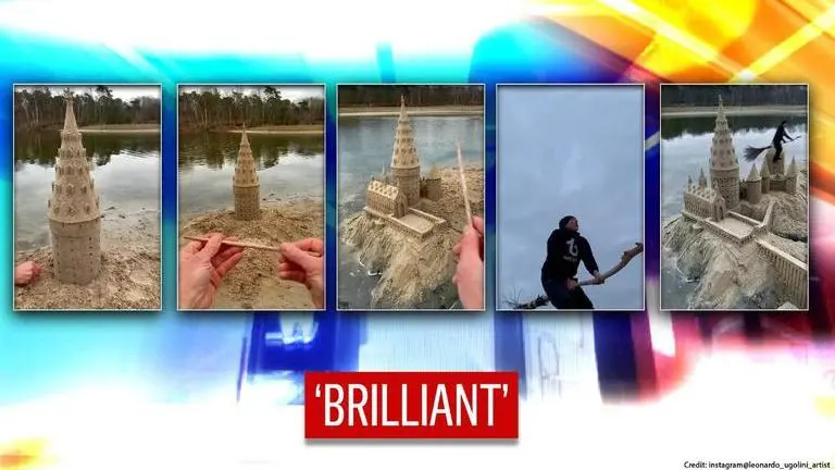 'Wingardium Leviosa': Italian artist recreates Hogwarts castle, netizens say 'incredible' Hogwarts Castle