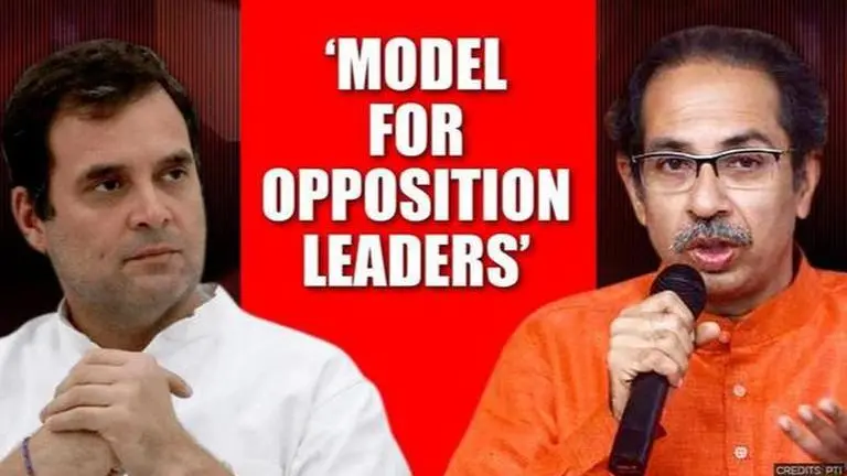 Shiv Sena praises Rahul Gandhi, advises one-on-one talks with PM for India's Covid fight Rahul gandhi