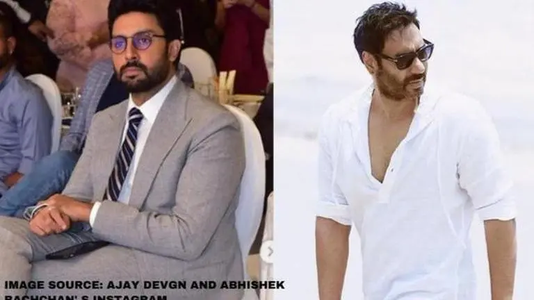 Ajay Devgn congratulates Abhishek Bachchan for completing 20 years in the film industry Ajay Devgn
