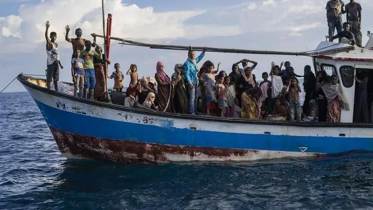 Indonesia police on discovery of Rohingya refugees Indonesia police on discovery of Rohingya refugees