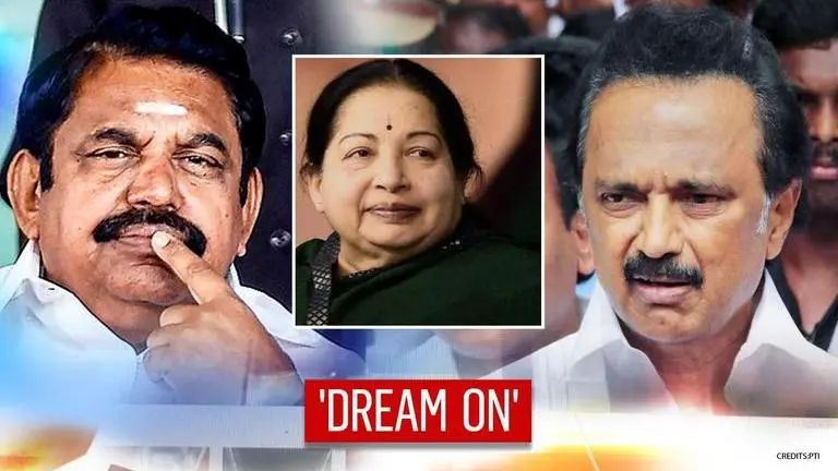 EPS says Stalin's dream of becoming Tamil Nadu CM will never come true; DMK chief responds EPS