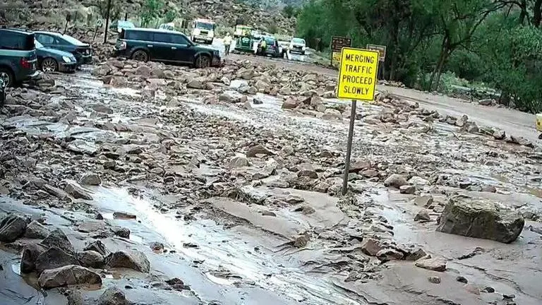 Hiker missing in Utah flooding as monsoon hits US Southwest